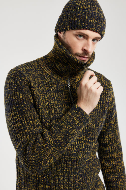 Zip-neck jumper - wool - Armor-lux - 5