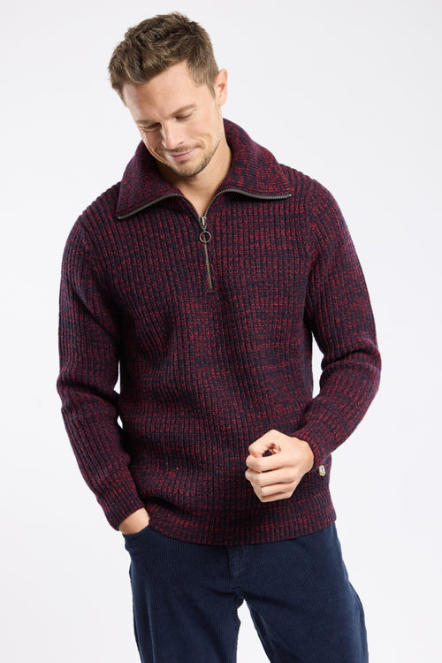 Pullover mit Stehkragen Héritage – Wolle - Armor-lux - 1