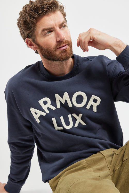 Sweatshirt „Amor-lux“ aus Molton – Baumwolle - Armor-lux - 3