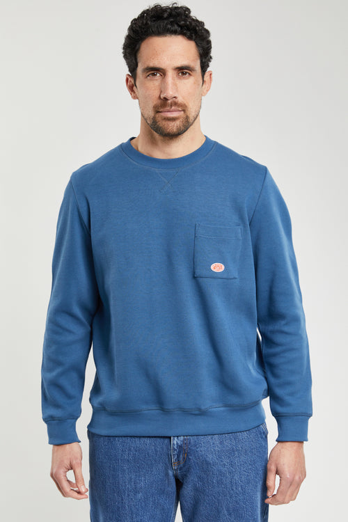 Heritage sweatshirt with pocket - organic cotton - Armor-lux - 1