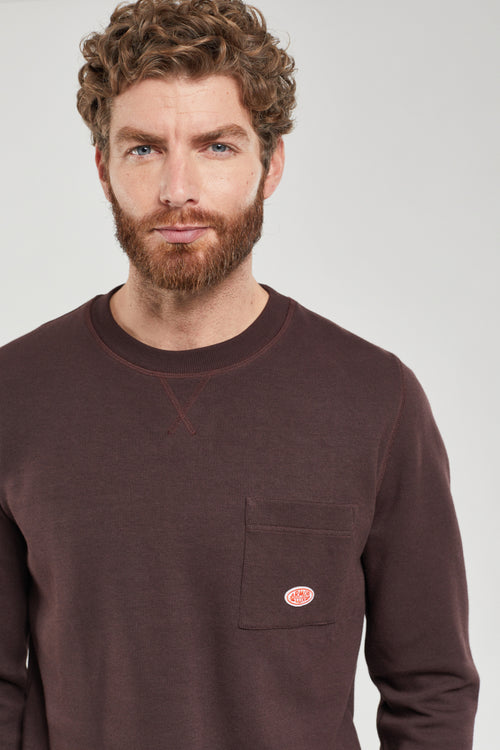 Sweat avec poche Héritage - coton issu de l