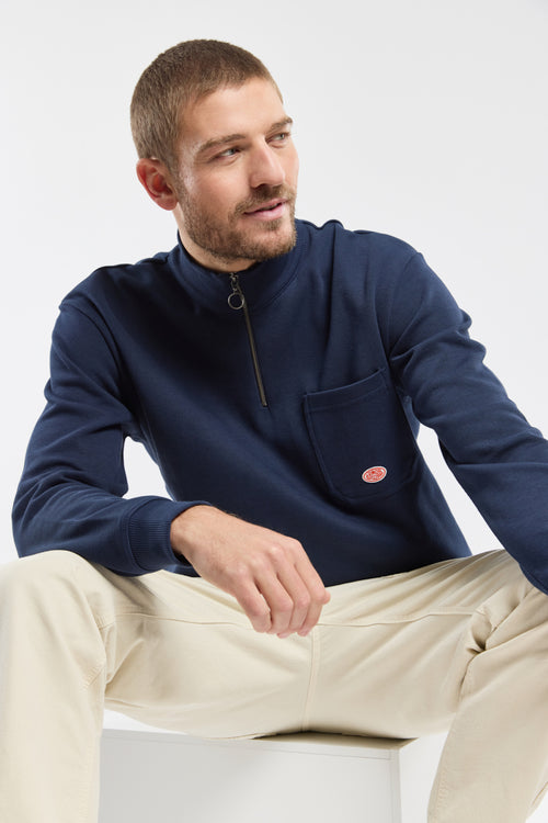 Sweater mit Stehkragen – dicke Baumwolle - Armor-lux - 1