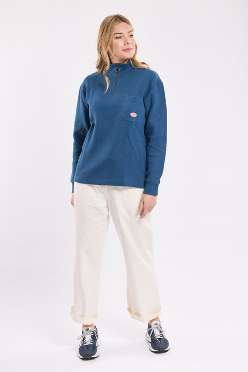 Sweatshirt mit Stehkragen Héritage – Baumwolle aus biologischem Anbau - Armor-lux - 2