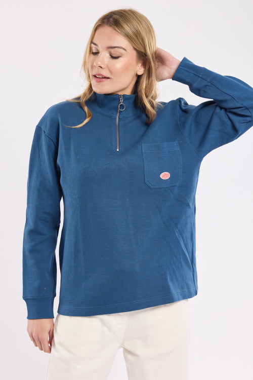 Sweatshirt mit Stehkragen Héritage – Baumwolle aus biologischem Anbau - Armor-lux - 3