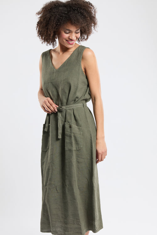 Ärmelloses Kleid – Leinen - Armor-lux - 2