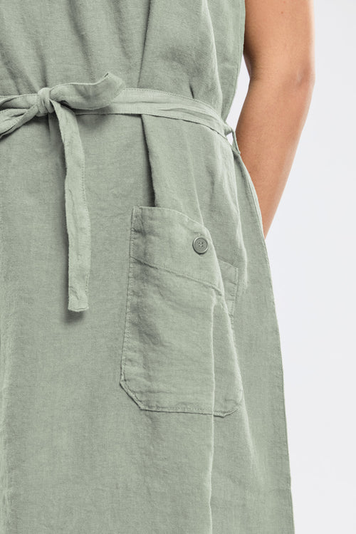 Langes Kleid – Leinen - Armor-lux - 5