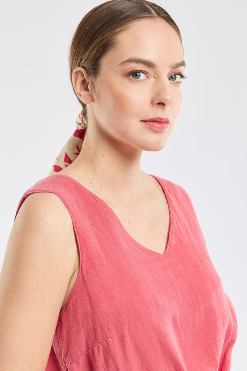 Langes Kleid – Leinen - Armor-lux - 3