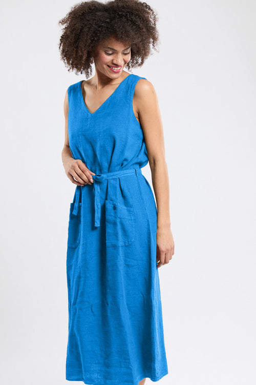 Langes Kleid – Leinen - Armor-lux - 1