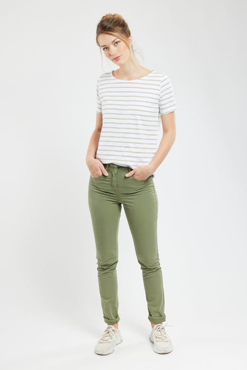 Slim-fit trousers - cotton - Armor-lux - 1