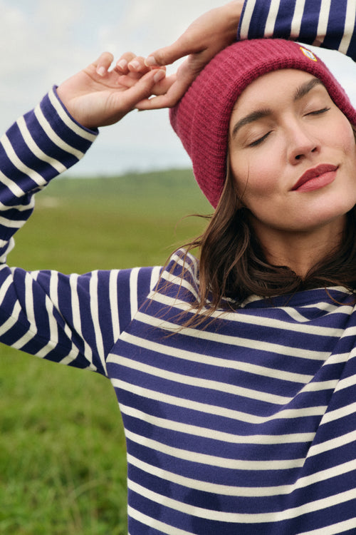 Breton striped shirt Heritage - organic rustic cotton - Armor-lux - 1