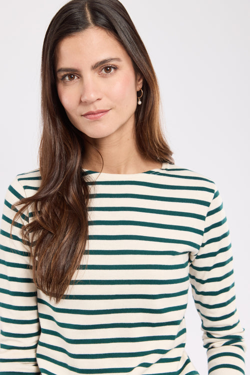 Breton striped shirt Heritage - rustic organic cotton - Armor-lux - 1