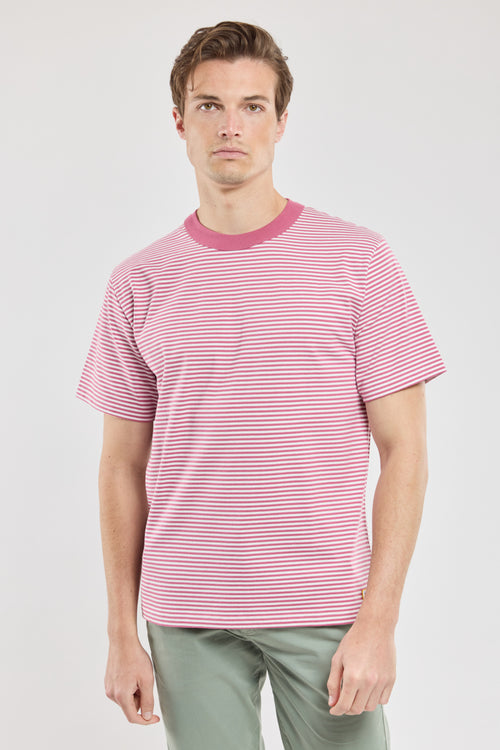 Gestreiftes T-Shirt Héritage – leichte Baumwolle - Armor-lux - 1
