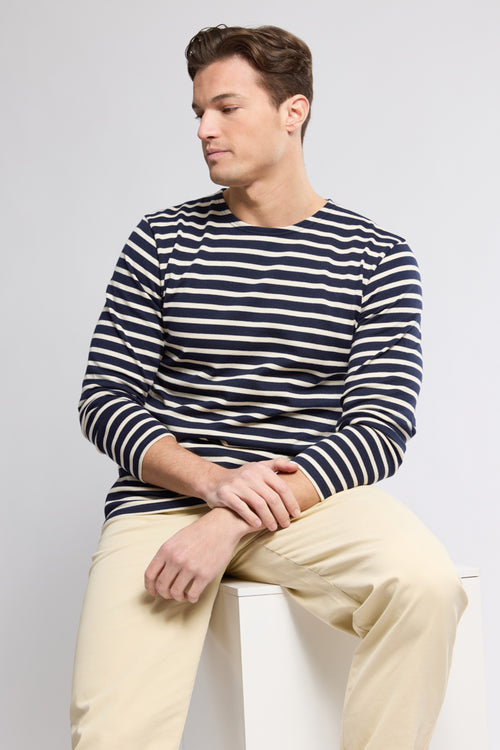 Breton striped shirt - organic rustic cotton - Armor-lux - 1