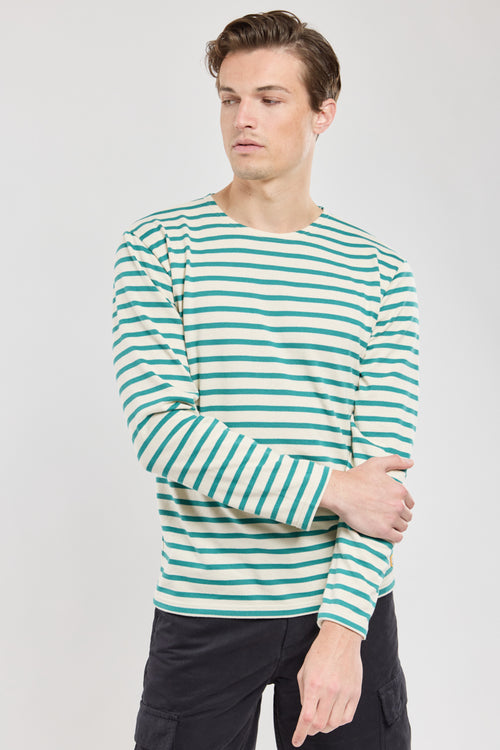 Breton striped shirt - rustic organic cotton - Armor-lux - 4