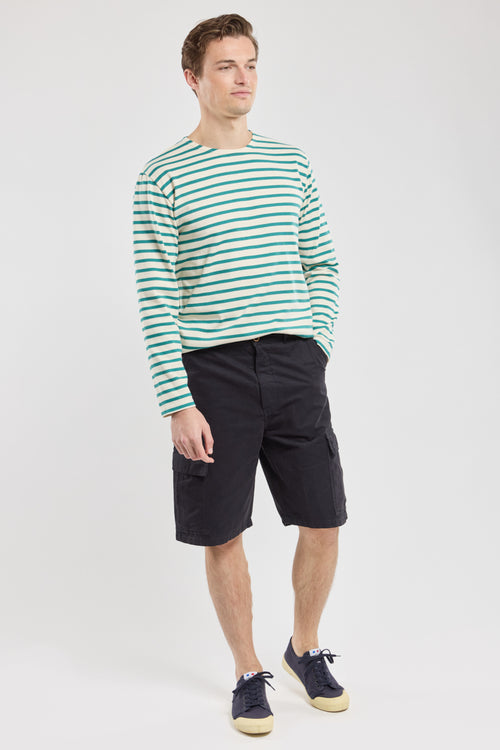 Breton striped shirt - rustic organic cotton - Armor-lux - 3