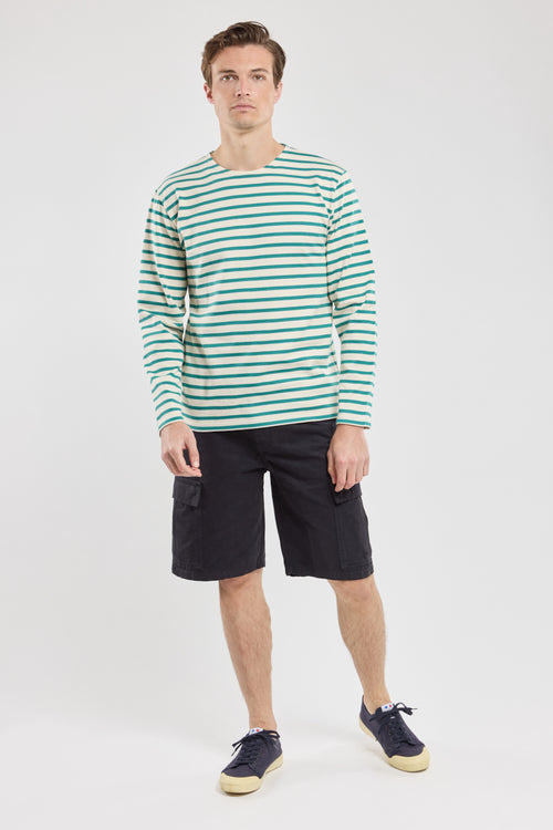 Breton striped shirt - rustic organic cotton - Armor-lux - 5