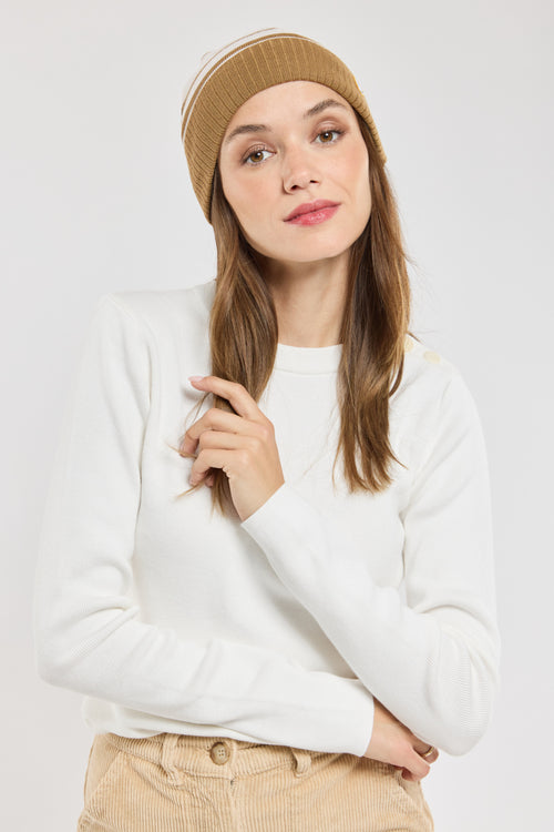 Bonnet rayé Héritage - laine - Armor-lux - 3