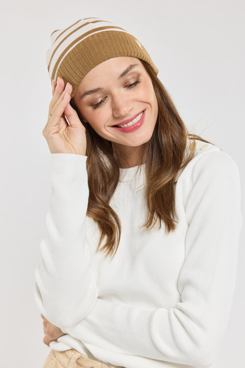 Bonnet rayé Héritage - laine - Armor-lux - 2