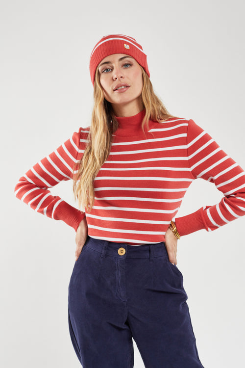 Bonnet rayé - laine - Armor-lux - 2