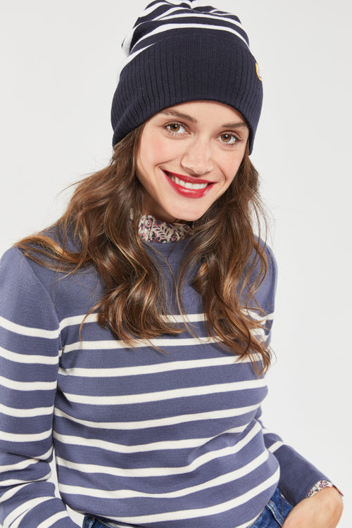 Heritage striped beanie – wool - Armor-lux - 2