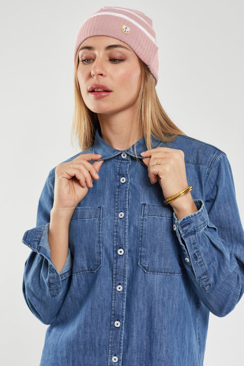 Bonnet rayé Héritage - laine - Armor-lux - 1