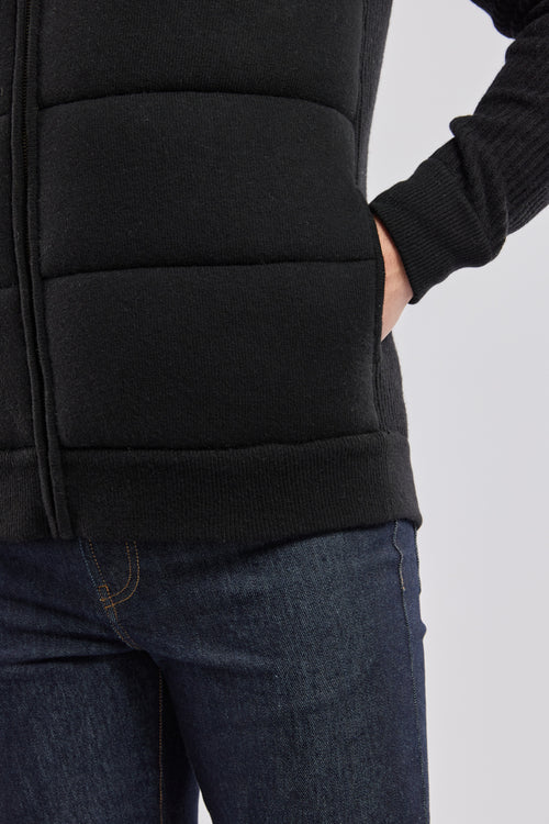 Veste matelassée maille - laine - Armor-lux - 5