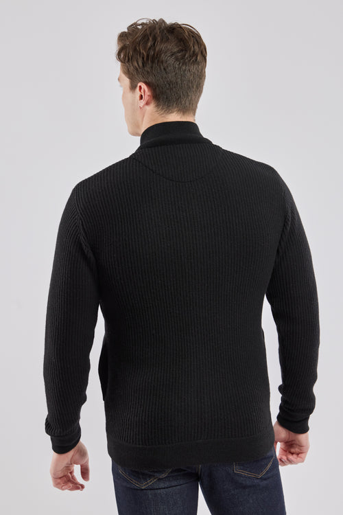 Veste matelassée maille - laine - Armor-lux - 4