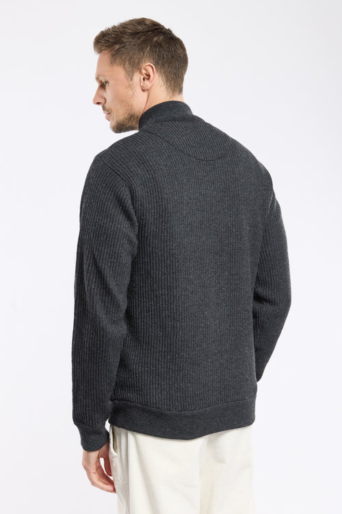 Veste matelassée maille - laine - Armor-lux - 5