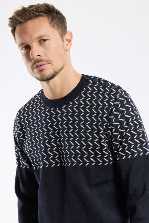 Fisherman jumper - wool and acrylic - Armor-lux - 2