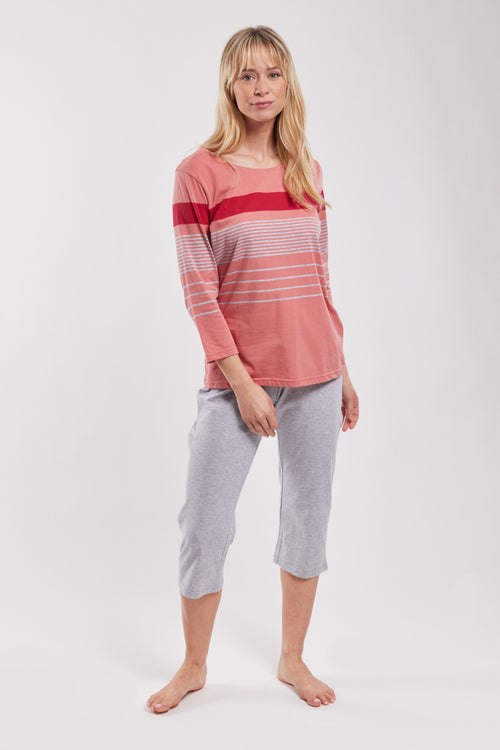 Striped pyjamas – lightweight cotton - Armor-lux - 1