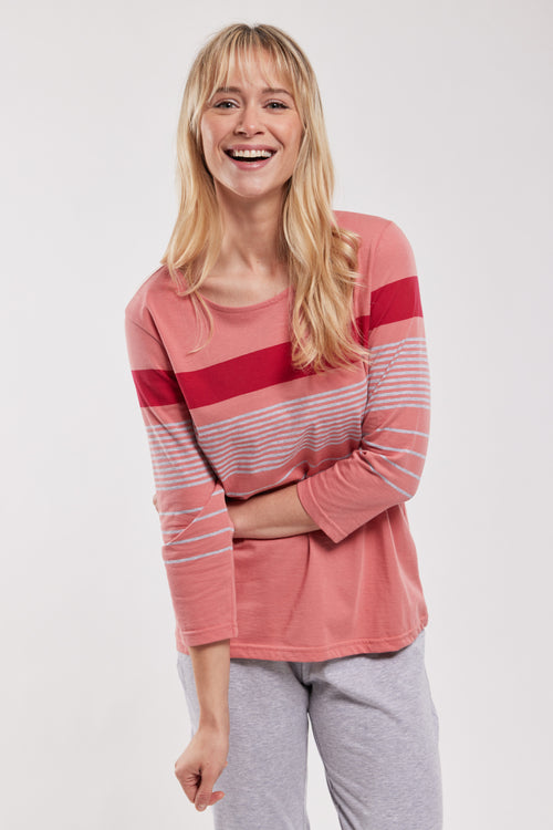 Striped pyjamas – lightweight cotton - Armor-lux - 4