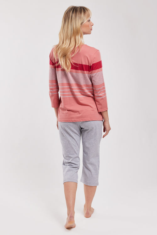 Striped pyjamas – lightweight cotton - Armor-lux - 3