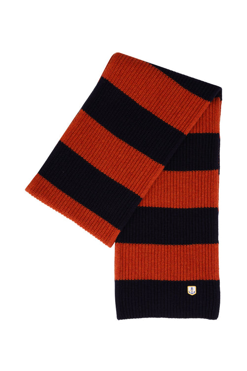 Heritage striped scarf - Wool - Armor-lux - 1
