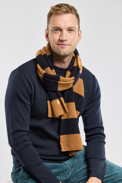 Écharpe rayée - lambswool - Armor-lux - 2