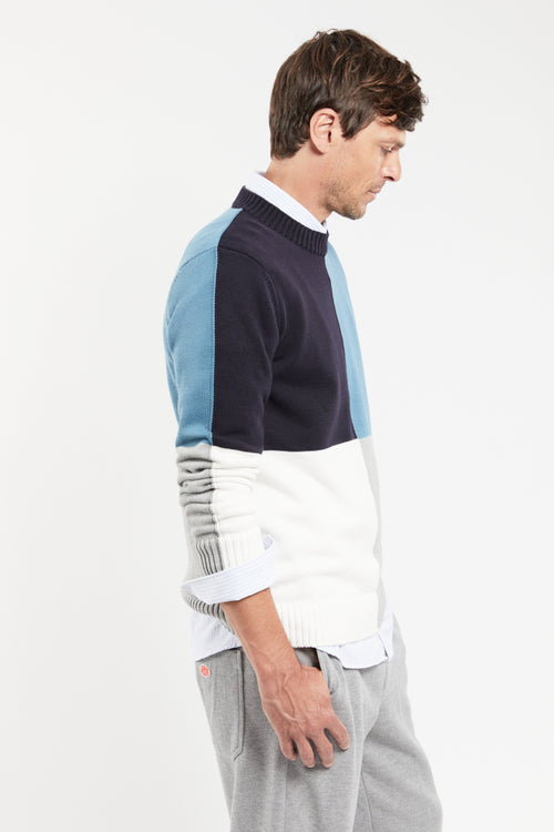 Pull 4 couleurs - coton - Armor-lux - 1