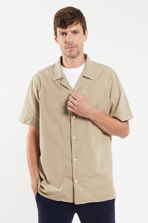 Short-sleeved shirt - cotton - Armor-lux - 1