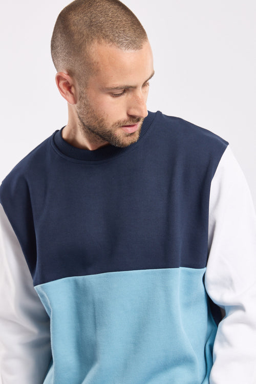 Dreifarbiger Sweater – Baumwolle - Armor-lux - 3