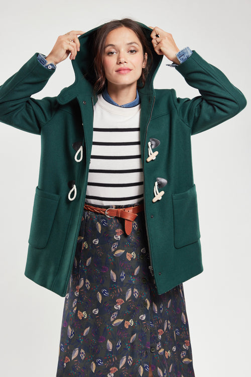 Duffle-coat court - laine - Armor-lux - 6