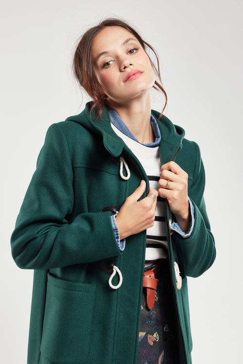 Duffle-coat court - laine - Armor-lux - 3