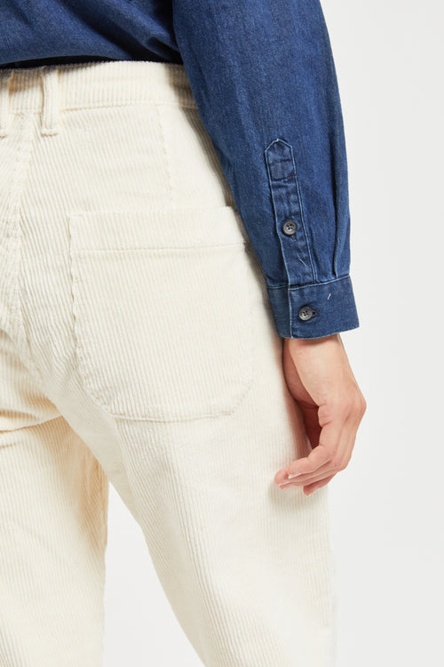 Straight cut corduroy trousers - Armor-lux - 4