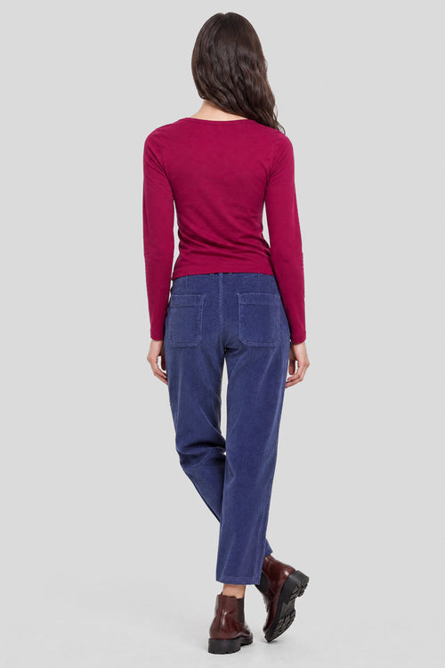 Pantalon velours coupe droite - coton - Armor-lux - 3