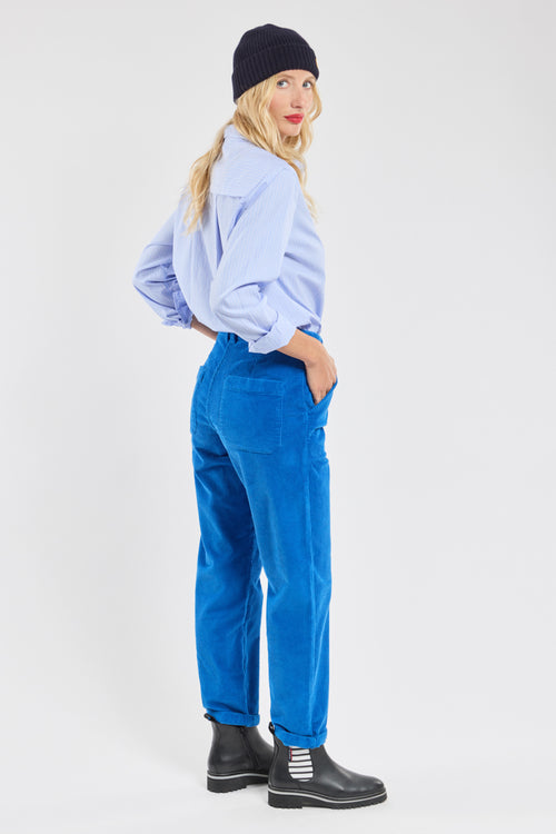 Hose aus Samt mit geradem Schnitt - Armor-lux - 5