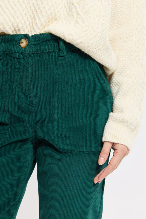Straight-leg corduroy trousers - cotton - Armor-lux - 3