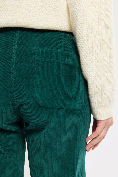 Straight-leg corduroy trousers - cotton - Armor-lux - 4