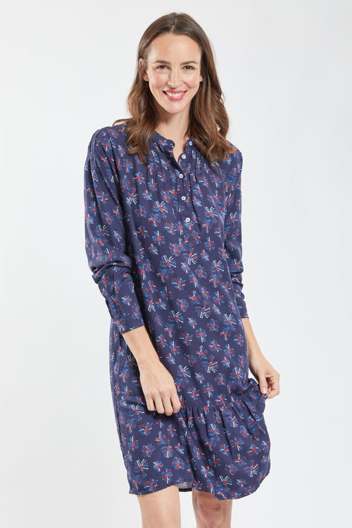 Robe fleurie manches longues - Armor-lux - 4