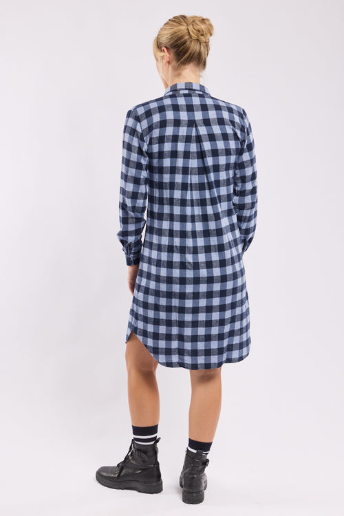 Checked shirt dress - Armor-lux - 3