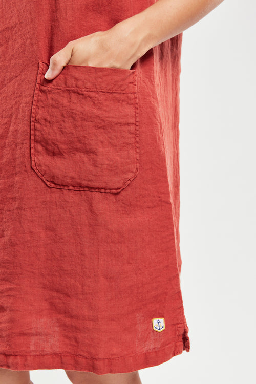 Tunic dress - linen - Armor-lux - 4