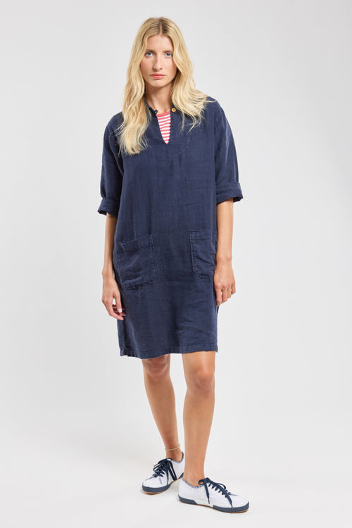 Robe vareuse - lin - Armor-lux - 1