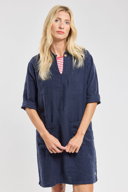 Robe vareuse - lin - Armor-lux - 4