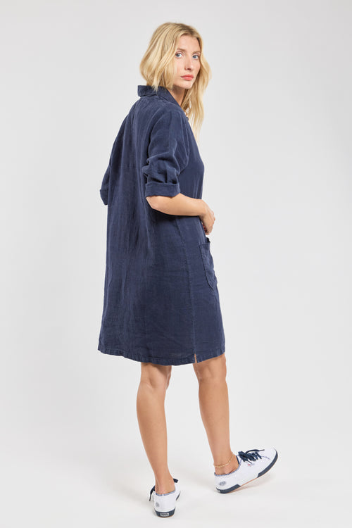 Tunic dress - linen - Armor-lux - 3